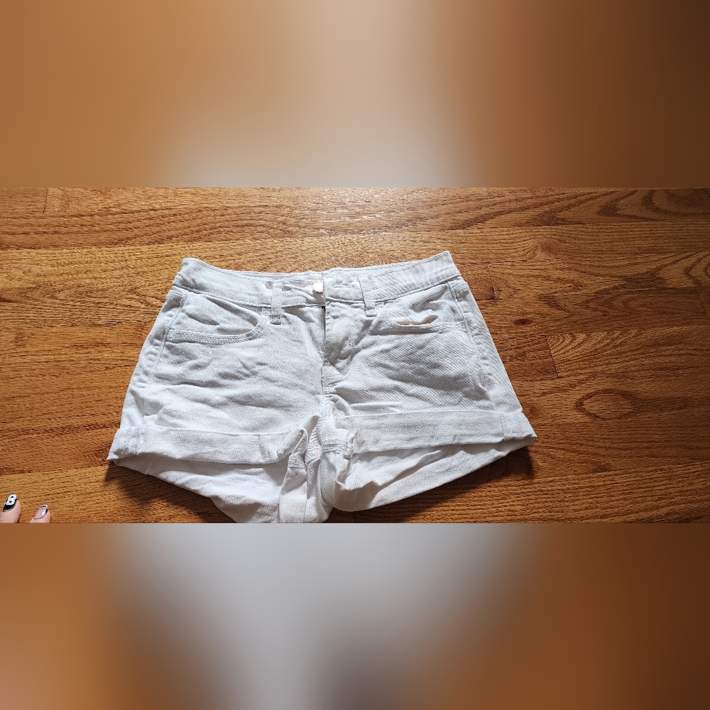 Old Navy White Denim Jean Shorts